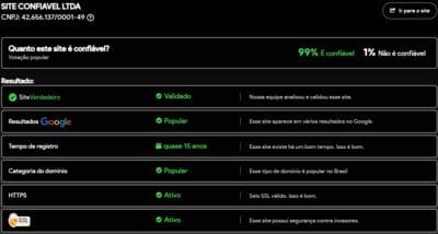 Site verificado e verdadeiro:98acom